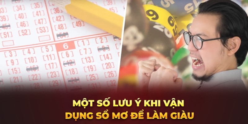 mot so luu y khi van dung so mo de lam giau