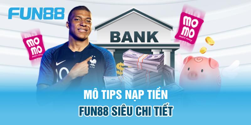 Cách nạp tiền Fun88